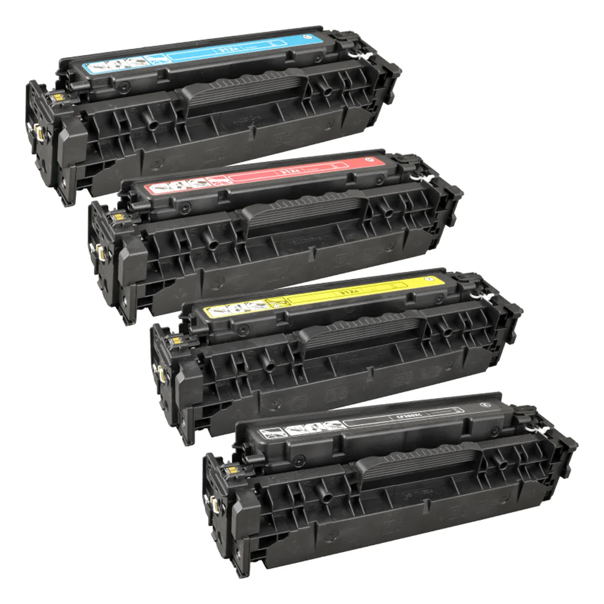 HP 312 - alternative Toner MultiPack KCMY 1x 5.000 Seiten (BK), 3x 2.700 Seiten (CMY) - Digital Revolution