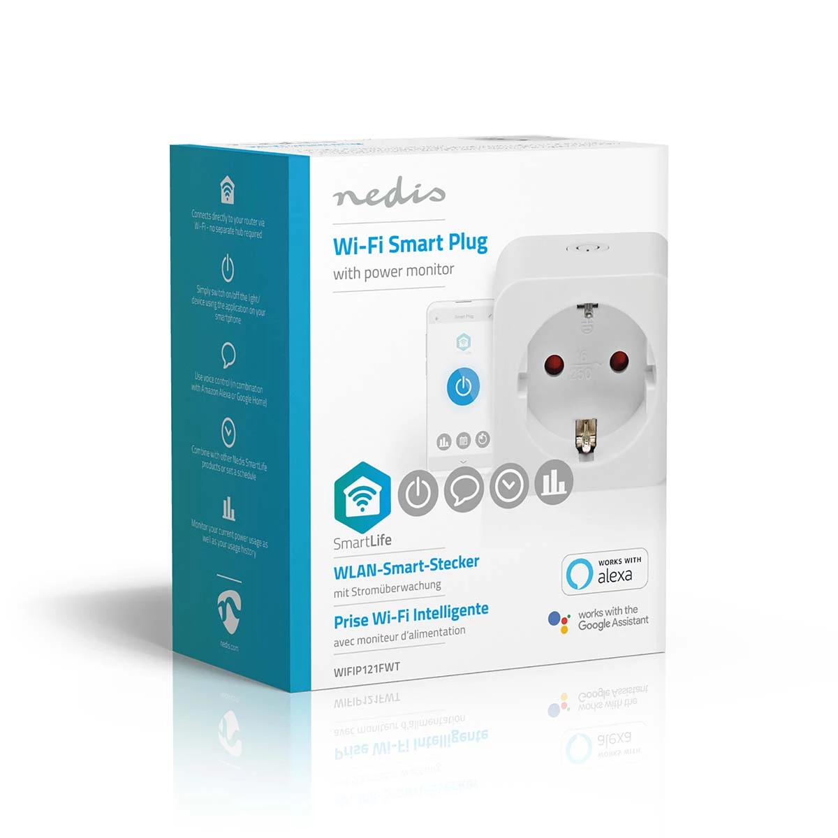 Nedis SmartLife Smart Stecker 1 Stück