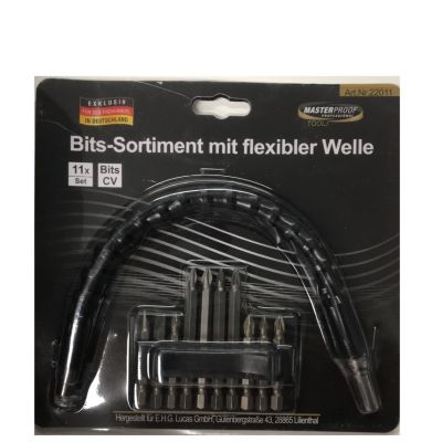 Bit-Sortiment mit flexibler Welle