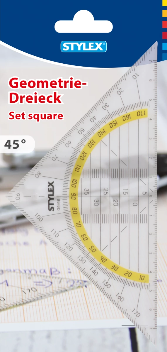 Stylex Geometriedreieck, 16 cm