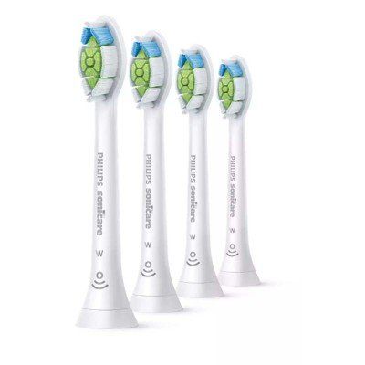 HX6064/10 Sonicare W2 Optimal White Standard-Bürstenköpfe für Schallzahnbürste 4er-Pack Weiß