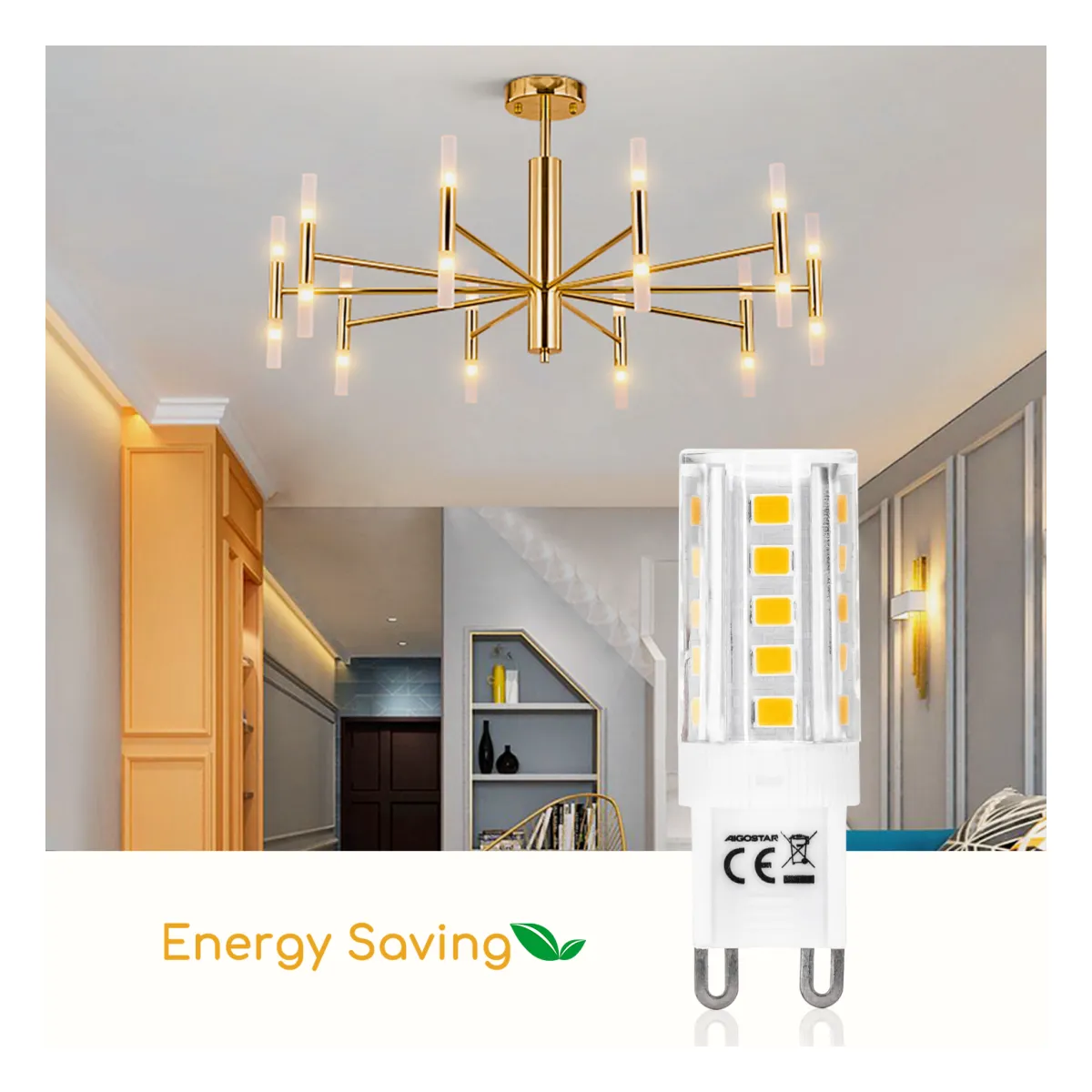Aigostar LED 'Kompakt', 3.5W, G9 Aigostar LED 'Kompakt', 3.5W, G9