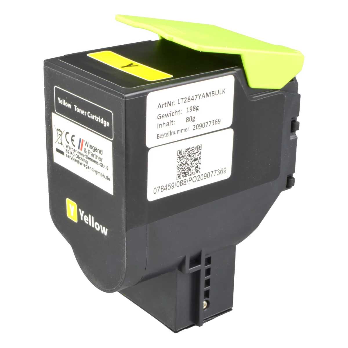 Toshiba T-FC 338 E YR alternativer Toner 'gelb' 5.000 Seiten - Digital Revolution