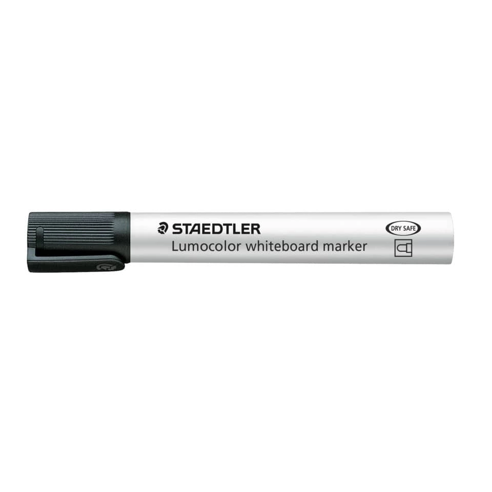 Staedtler Lumocolor® 351 whiteboard marker - Rundspitze, schwarz