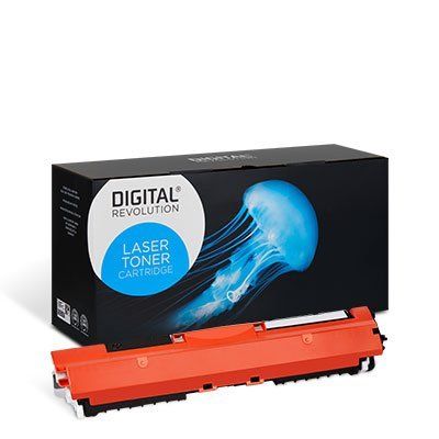 HP 130 A, 126 A - alternativer ECO Toner 'cyan' 1.000 Seiten - Digital Revolution