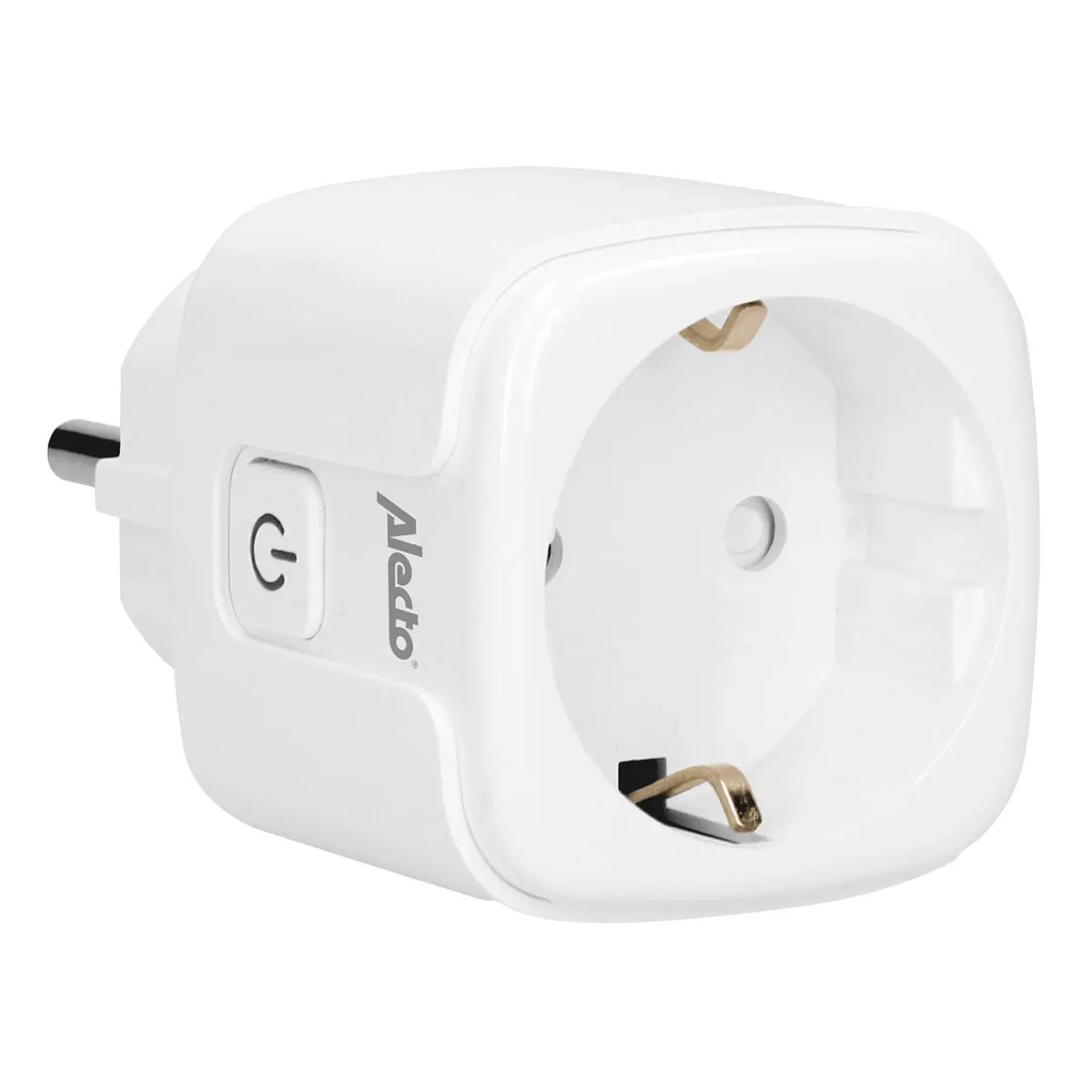 Alecto SMART-PLUG20 Smarte Wi-Fi-Steckdose mit Energiewächter 16A 3680W