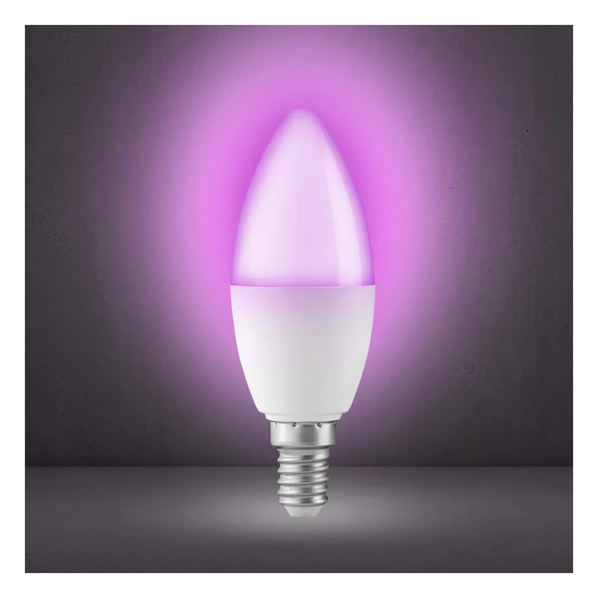 Alecto SMARTLIGHT30 Smarte LED-Farblampe mit Wi-Fi