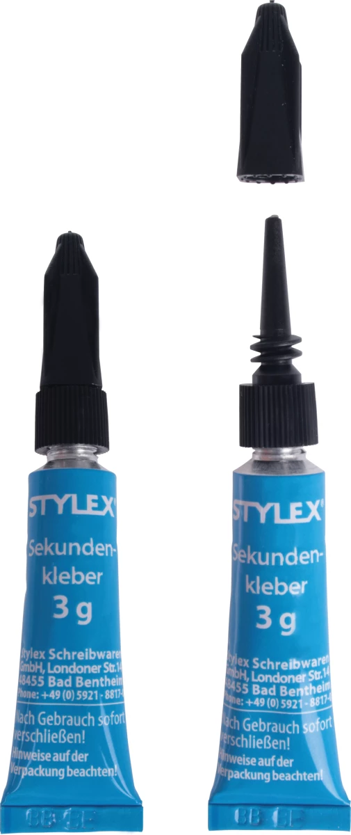 Stylex Sekundenkleber 2 Tuben à 3g