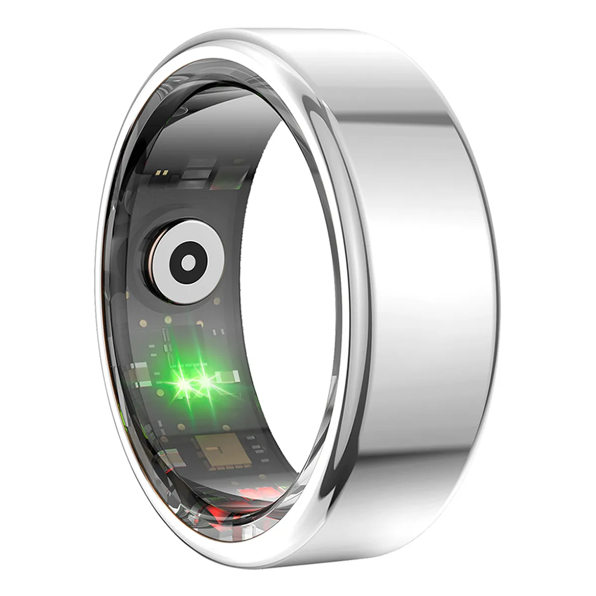 Fontastic Smart Ring “Fyri“ Fitness Gesundheitstracker silber | Größe 9