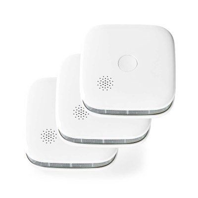 SmartLife Rauchmelder Set 3 Stück inkl. Montagezubehör