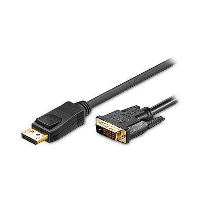 Goobay DisplayPort / DVI 1080p, 'schwarz', 1,0 m