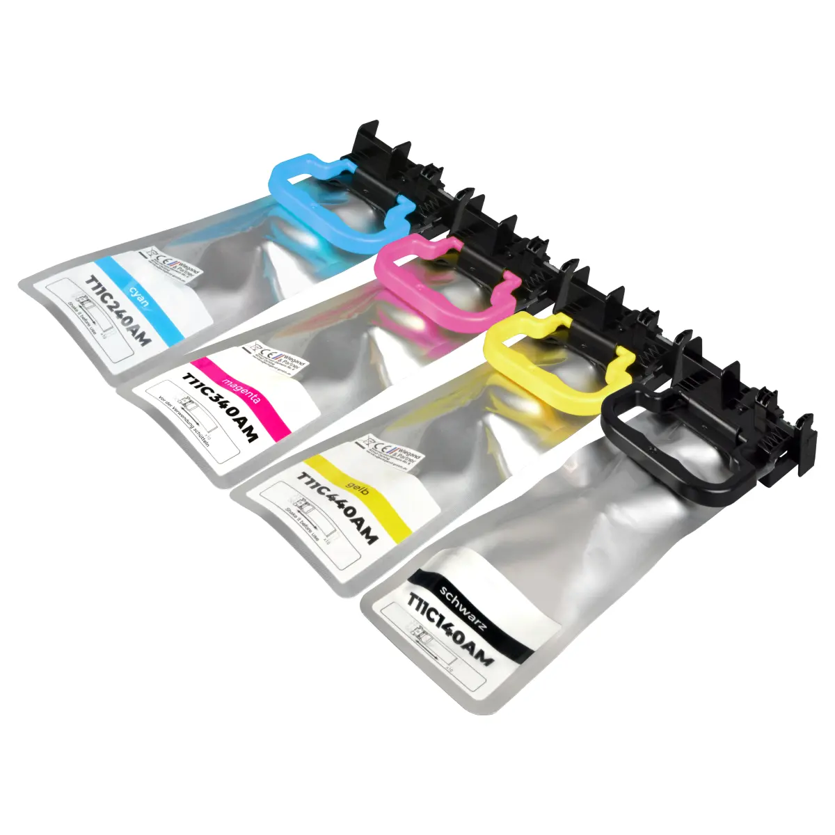 Epson C13T11C140-C440 - alternatives Tinten MultiPack schwarz cyan magenta gelb 4x 60 ml | 18.000 Seiten - Digital Revolution