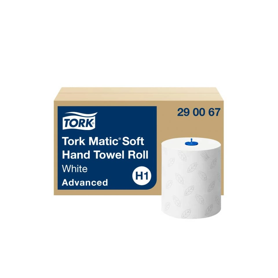 TORK Matic® Rollenhandtuch für System H1 - 6 Rollen 21 cm x 150 m, weiß, 2-lagig