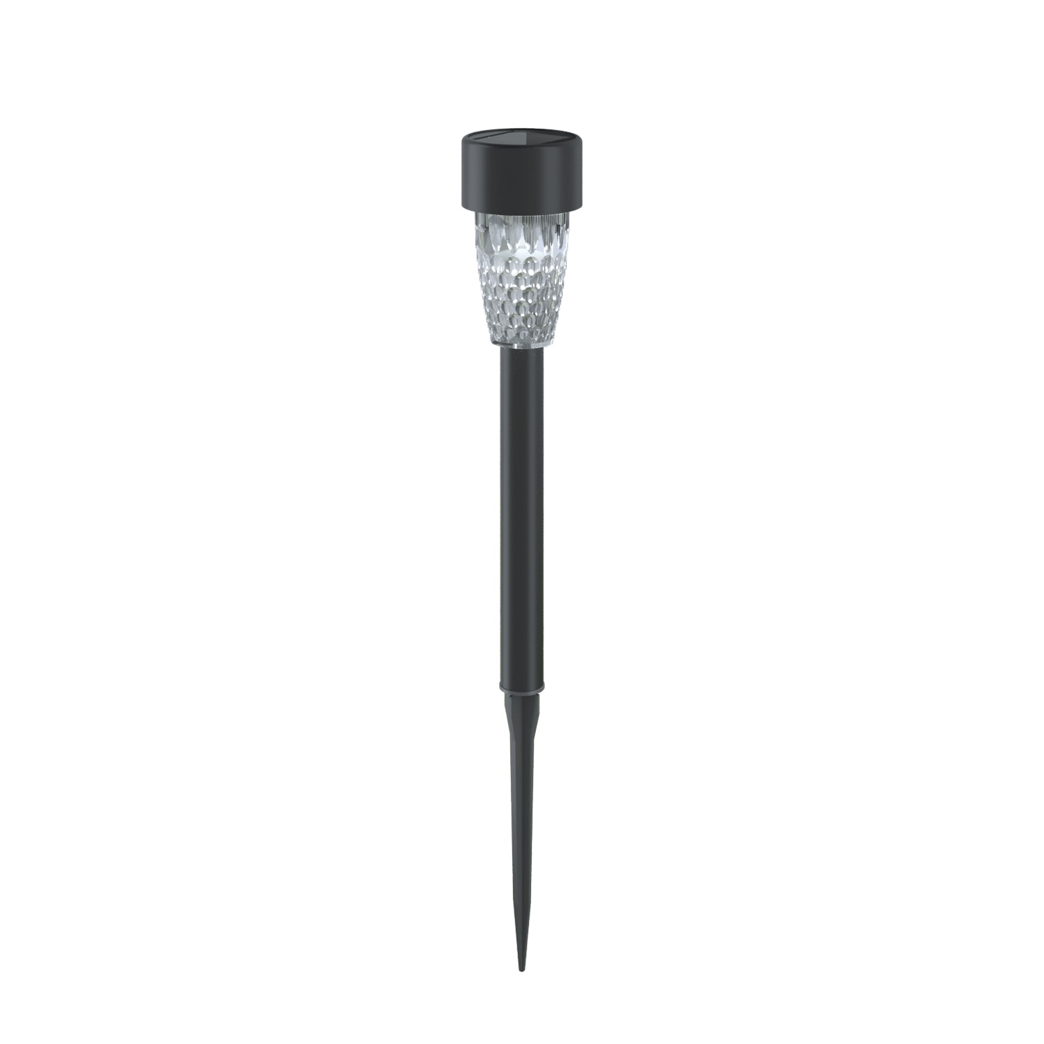 Aigostar LED Solar Außenleuchte, schwarz