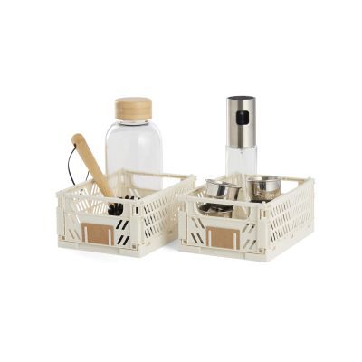 Klappbox transparent, 2er Set