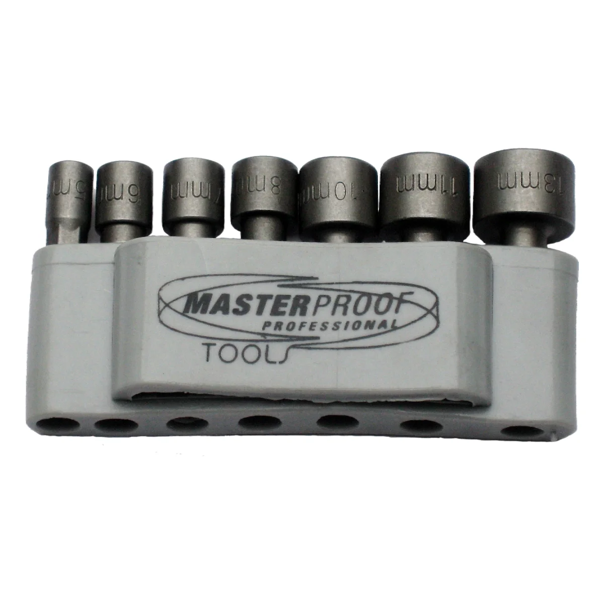 Masterproof Stecknüsse f. Akkuschrauber 5-6-7-8-10-11-13 mm