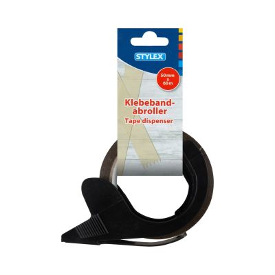 Paket-Klebebandabroller inkl. 1 Rolle braunes Klebeband