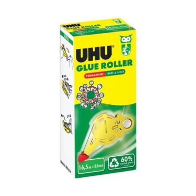 UHU Kleberoller-Nachfüllkassette - permanent, 16,5 m x 8,4 mm