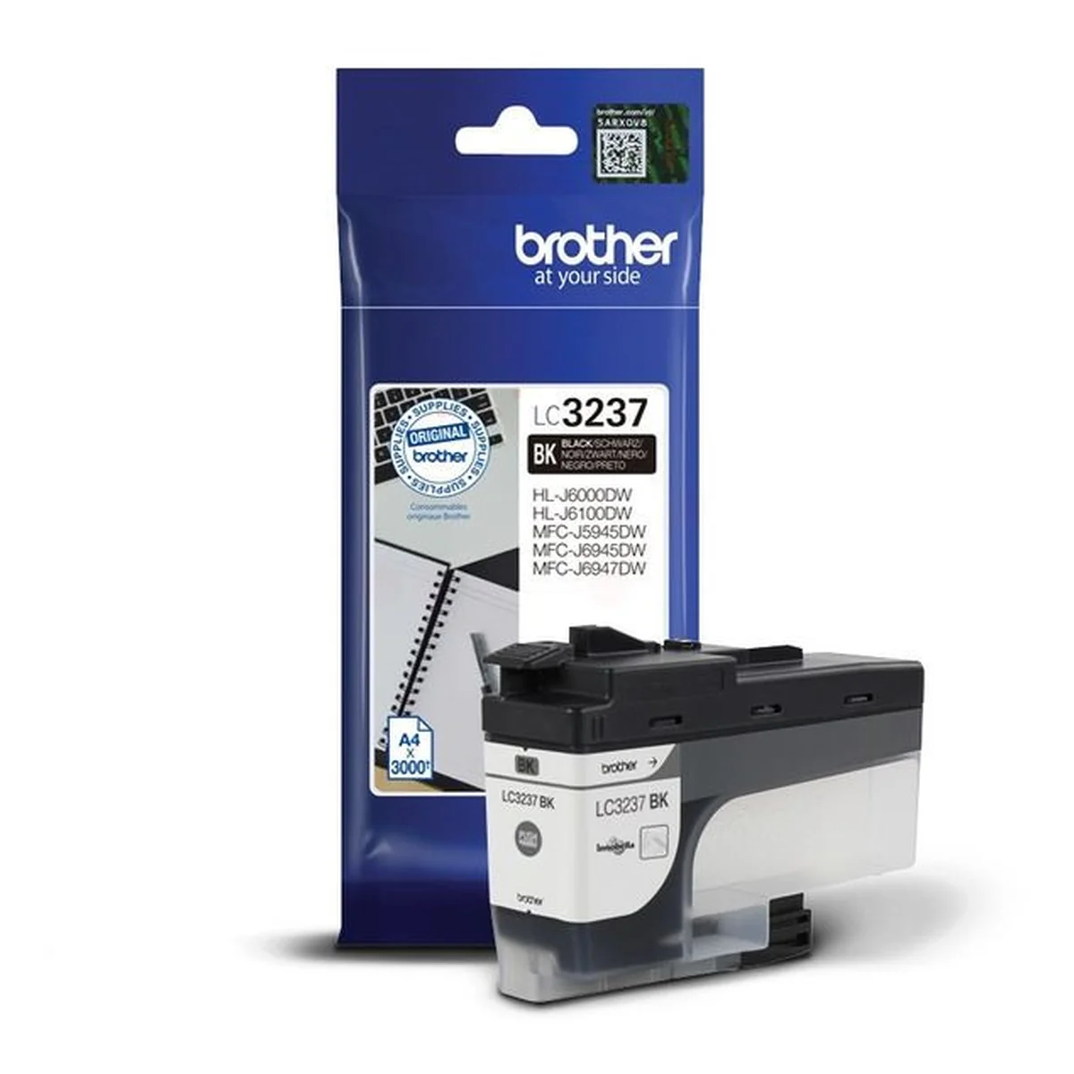 Druckerpatrone Brother LC-3237BK schwarz 3.000 Seiten