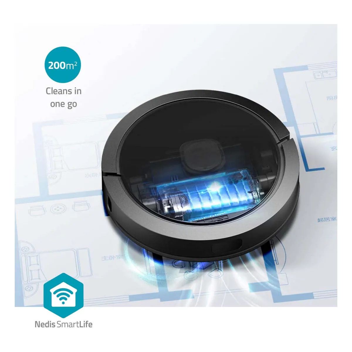 Nedis SmartLife Roboter-Staubsauger Nedis SmartLife Roboter-Staubsauger