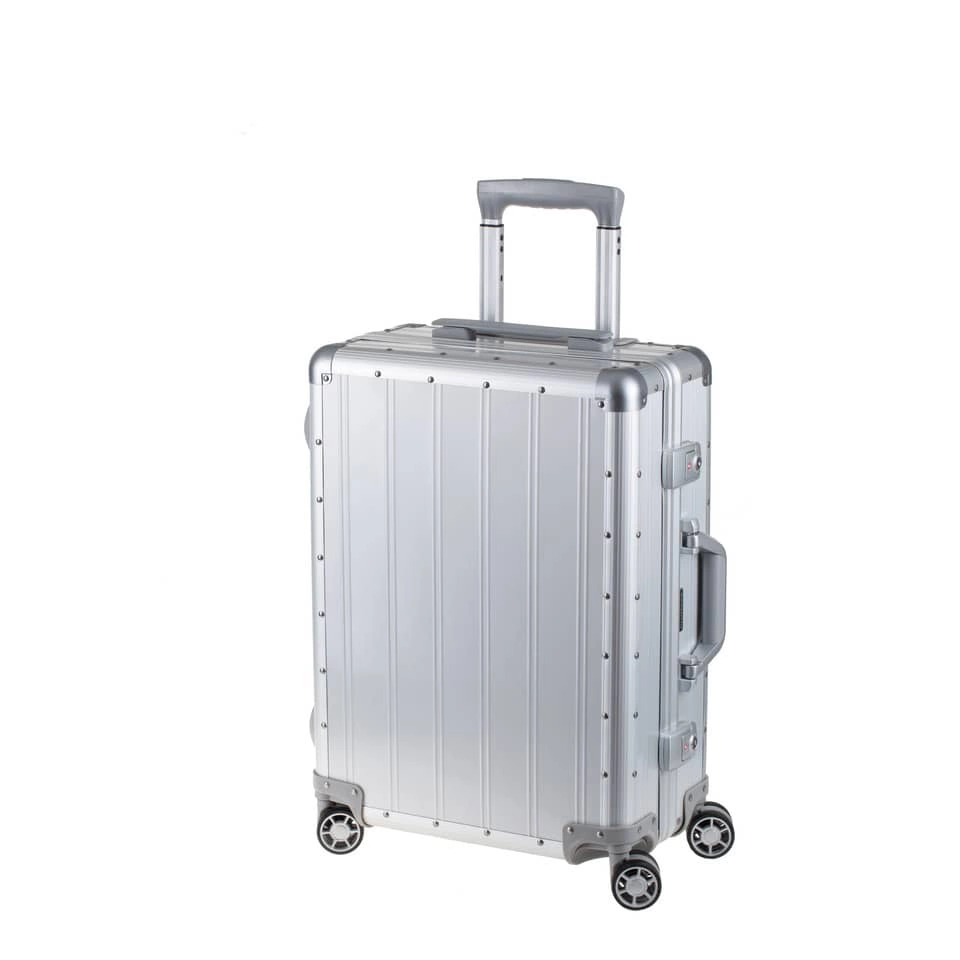 Alumaxx Reisetrolley Orbit - 40 x 55 x 20 cm, Aluminium, silber matt