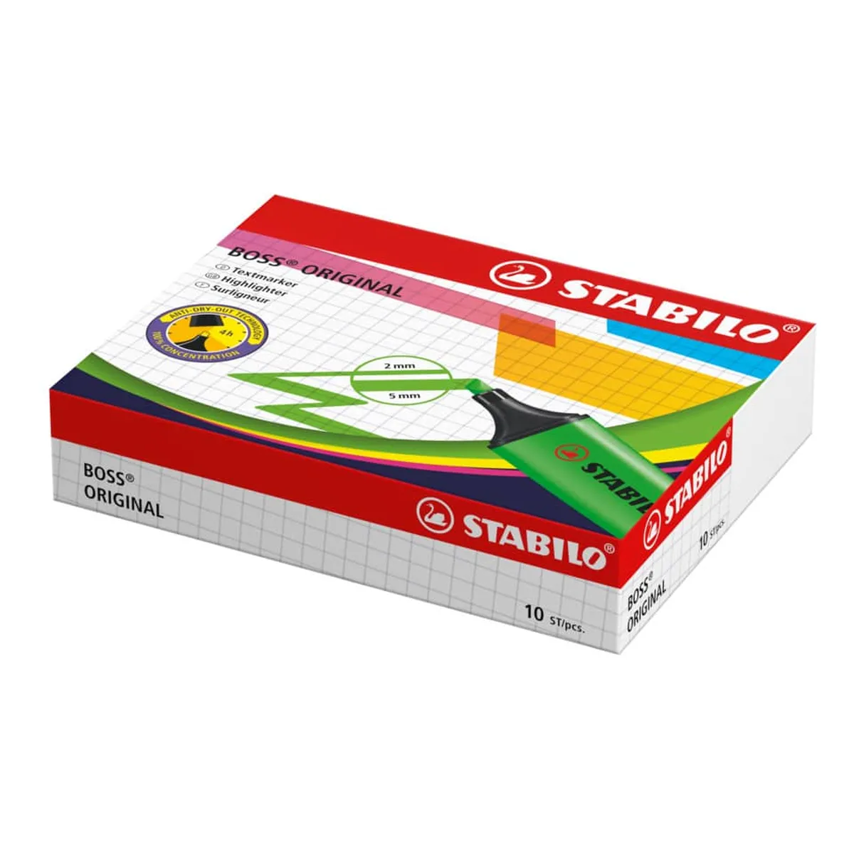 Stabilo Textmarker - BOSS ORIGINAL - Einzelstift - grün