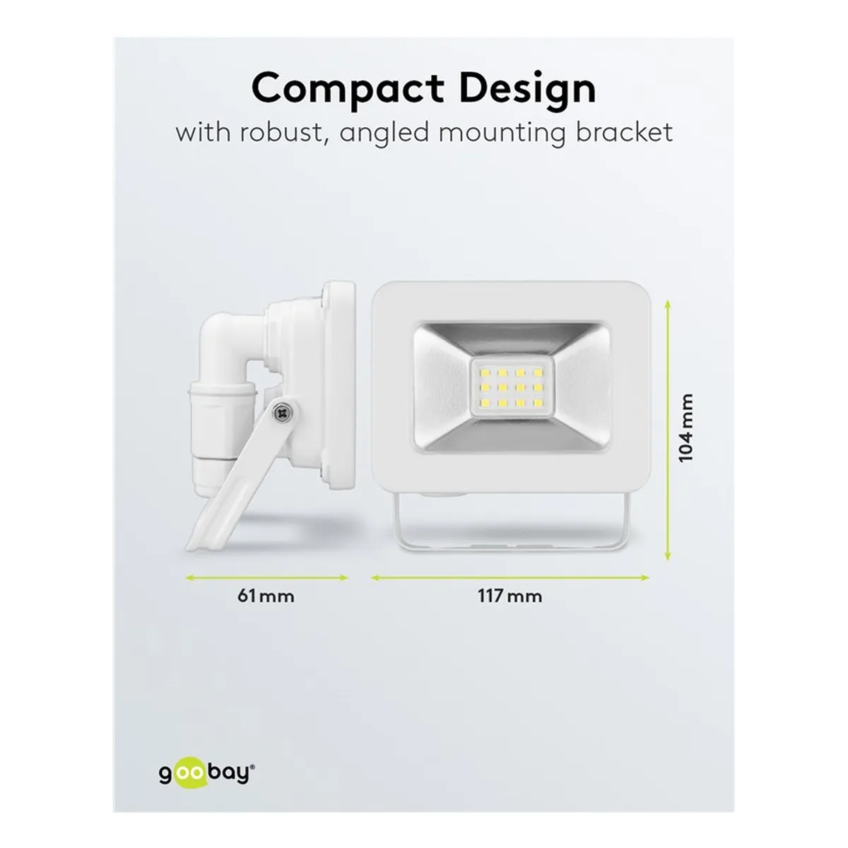 Goobay LED-Außenstrahler, 10 W