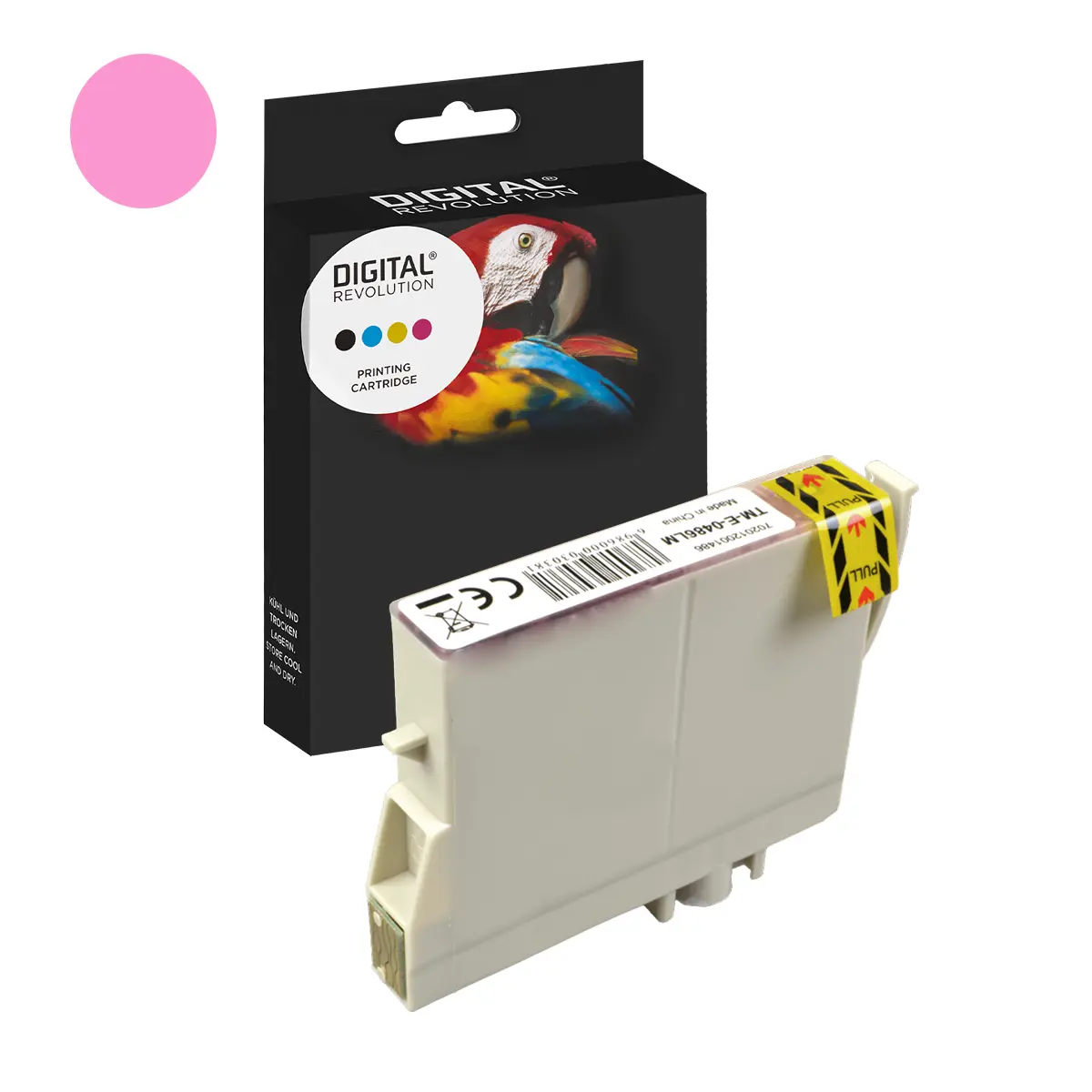 Epson T0486 - alternative Patrone 'foto magenta' 16 ml | 460 Seiten - Digital Revolution