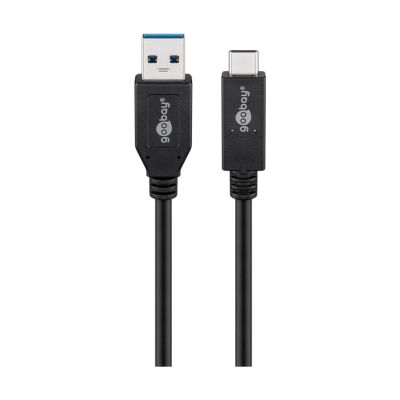 Goobay USB-C™ Kabel USB 3.1 Generation 2, 3A, schwarz