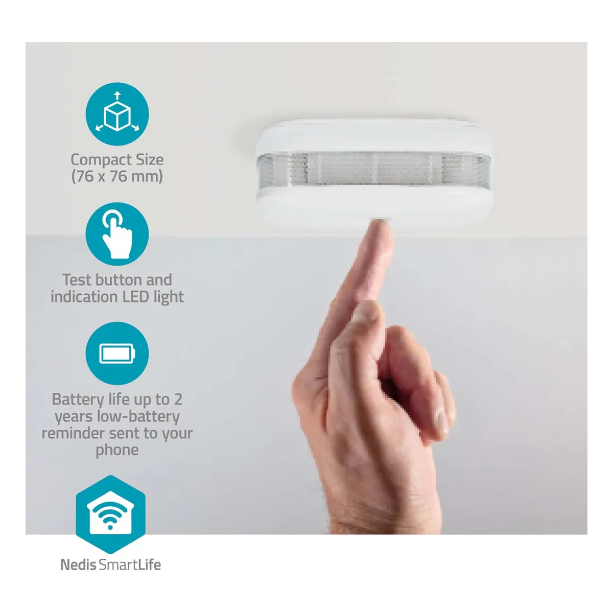 Nedis SmartLife Rauchmelder Nedis SmartLife Rauchmelder