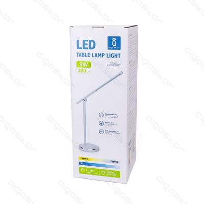 LED Schreibtischlampe, 8W, weiß