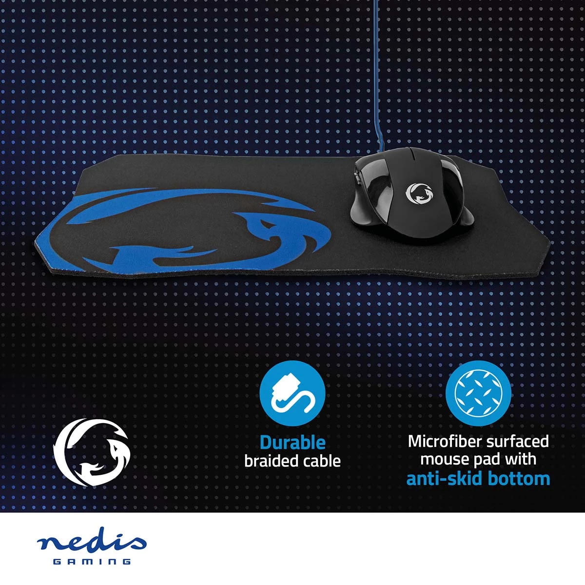 Gaming Mouse & Mouse Pad Set