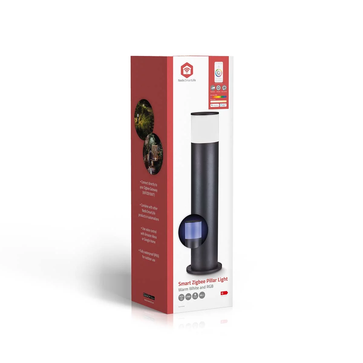 Nedis Smarte LED Gartenleuchte Nedis Smarte LED Gartenleuchte