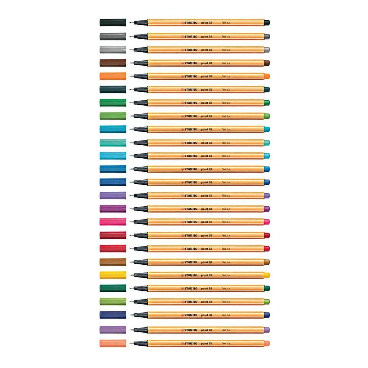 STABILO® Fineliner - point 88 - schwarz 
