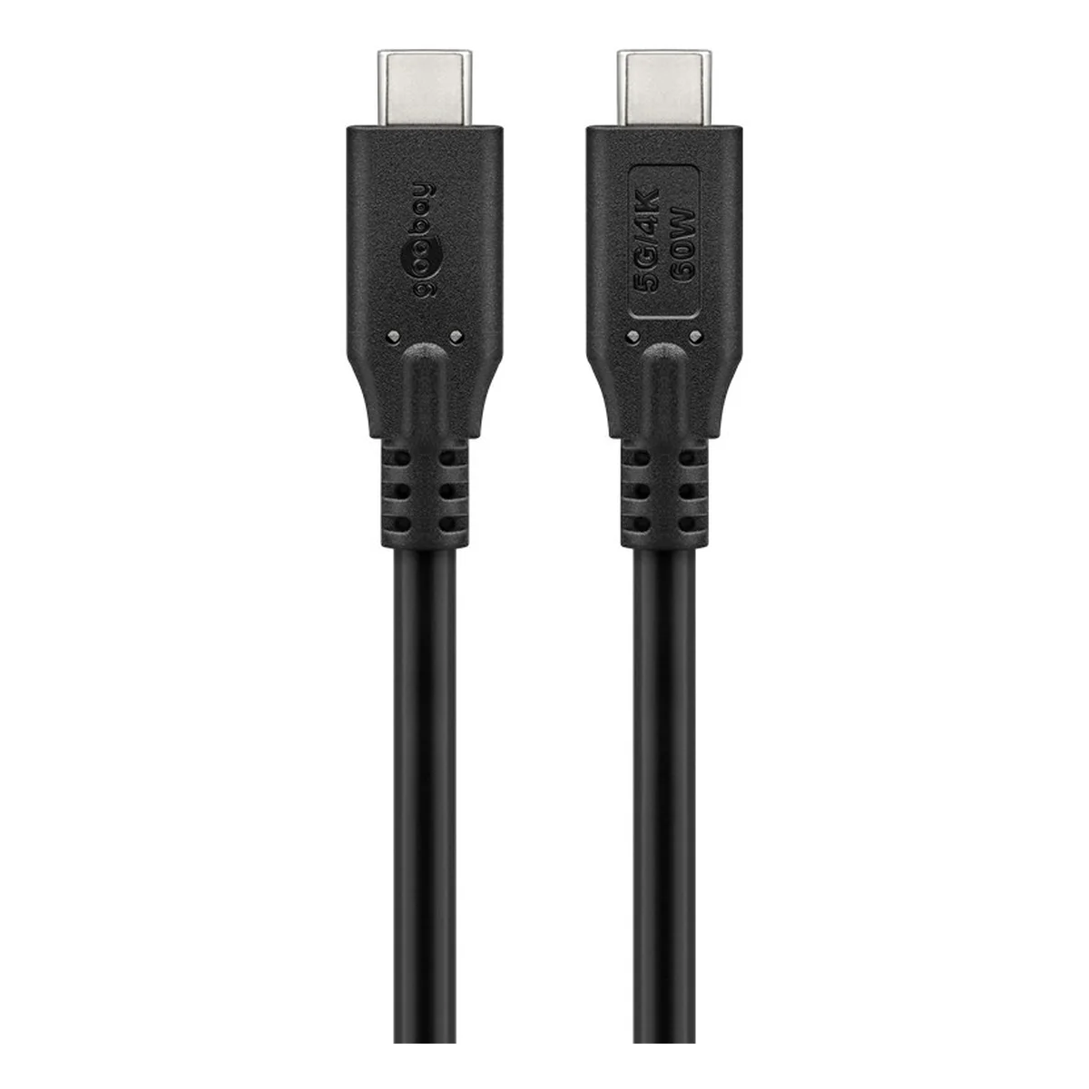 USB-C™-Kabel, 1 m, schwarz