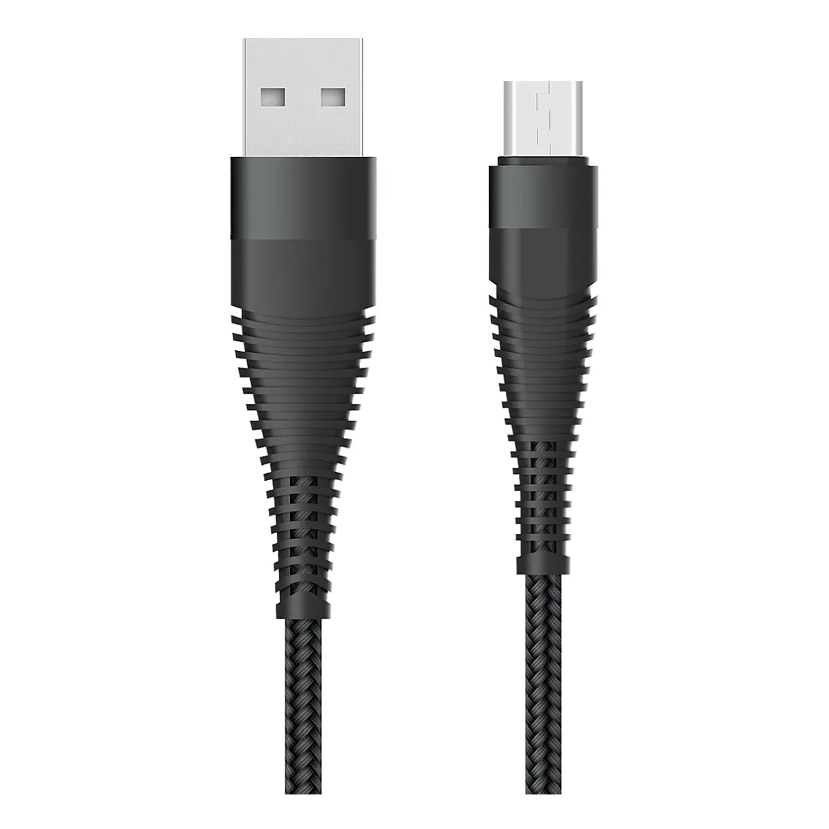 Fontastic Datenkabel Elox USB-A>Micro-USB 1,5m schwarz