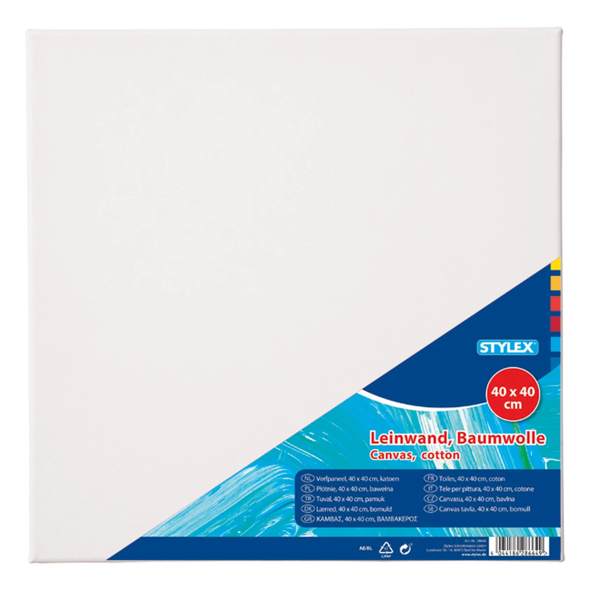 Stylex Leinwand 40 x 40 cm