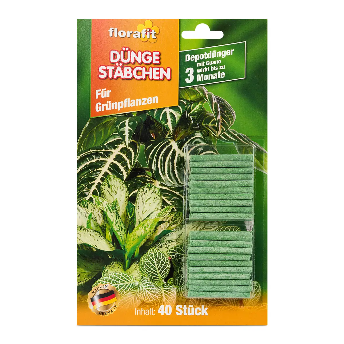 florafit Düngestäbchen für Grünpflanzen