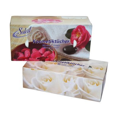 Kosmetiktücher, 90 Stück 