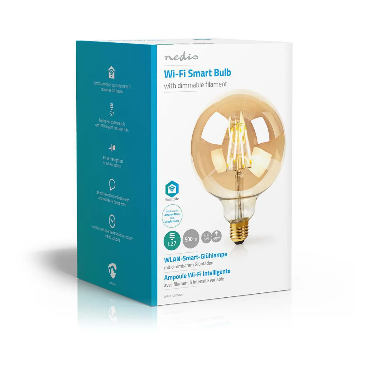 Nedis SmartLife LED Filament Lampe