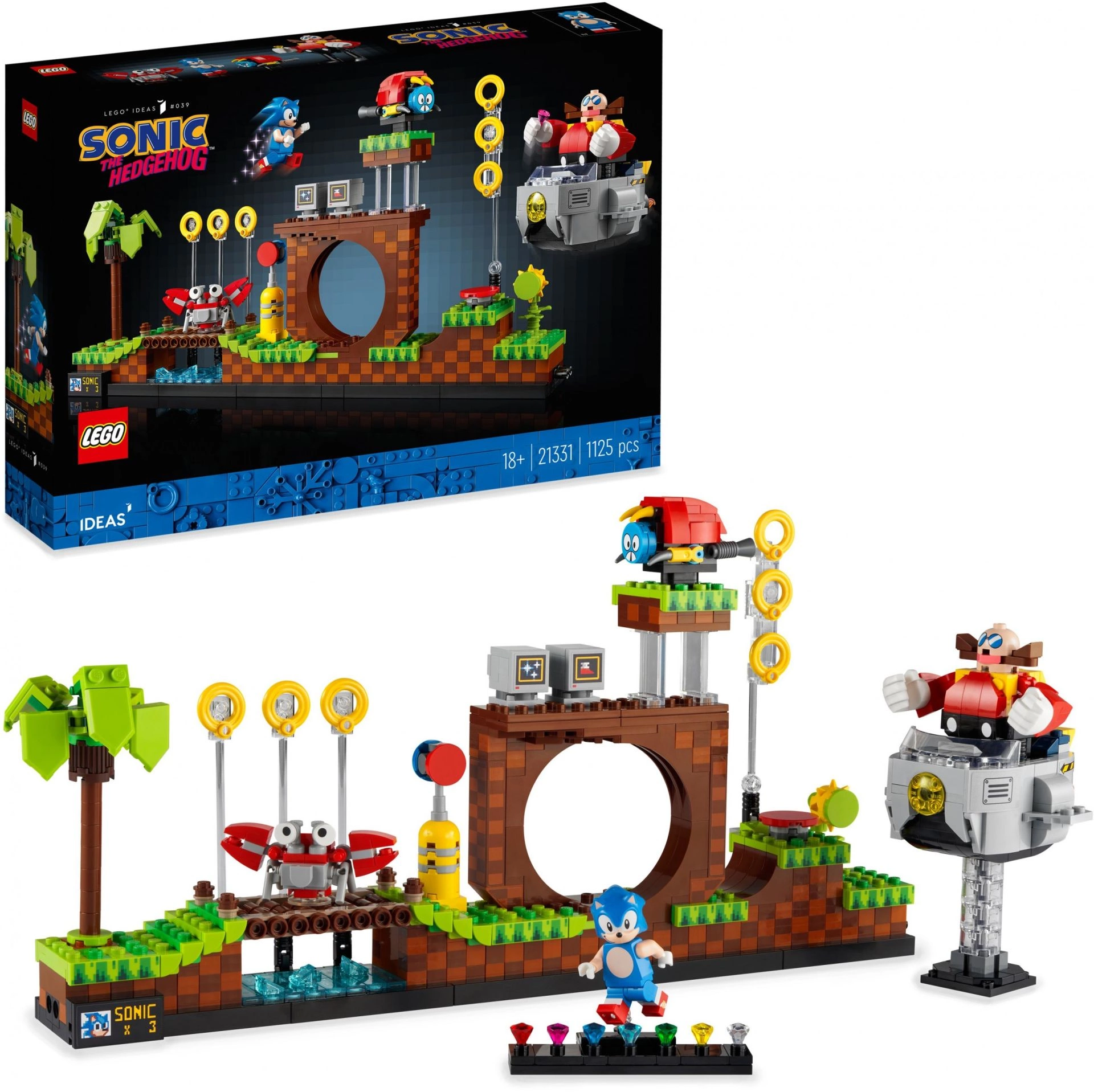 LEGO® Sonic the Hedgehog Green Hill Zone 21331