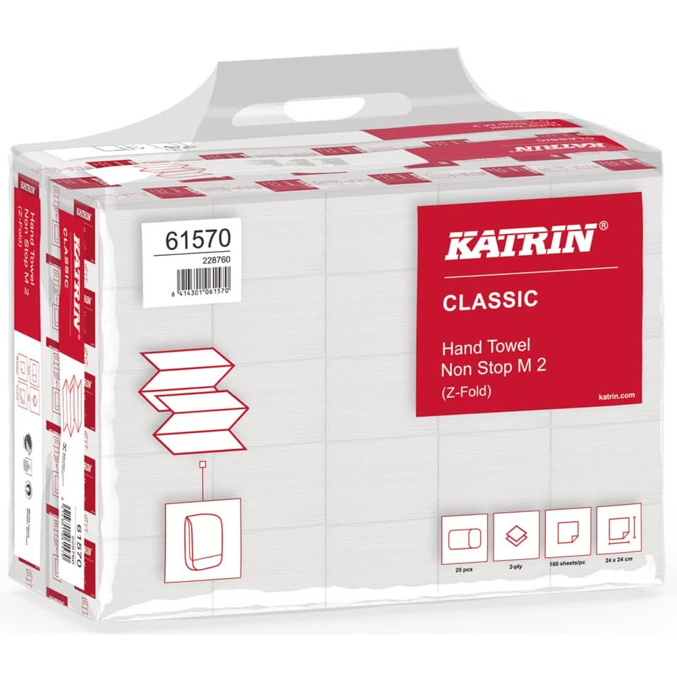 Falthandtuch Classic - Z-Falz, hochweiß, 4000 Blatt