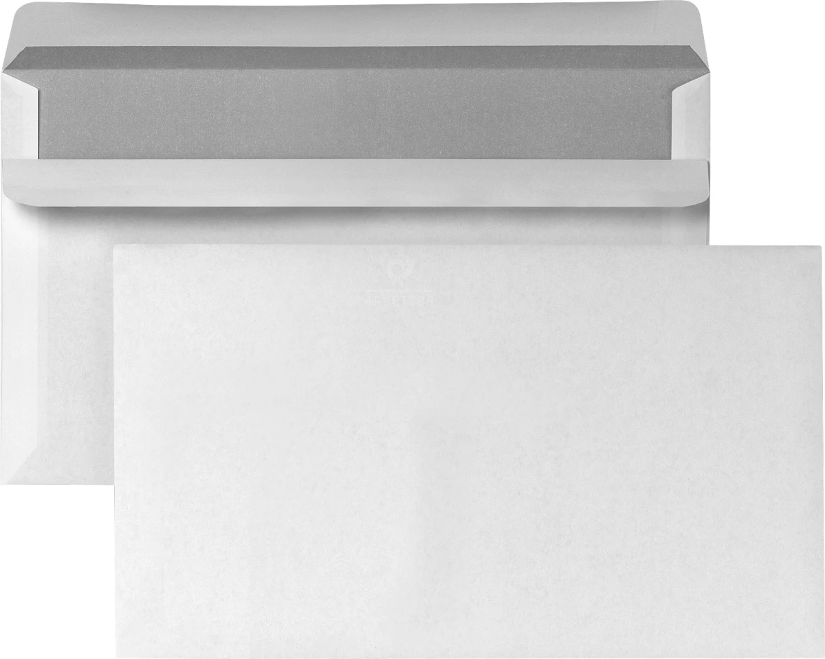 Stylex Briefumschläge, DIN C6, selbstklebend, 50 Stück, FSC