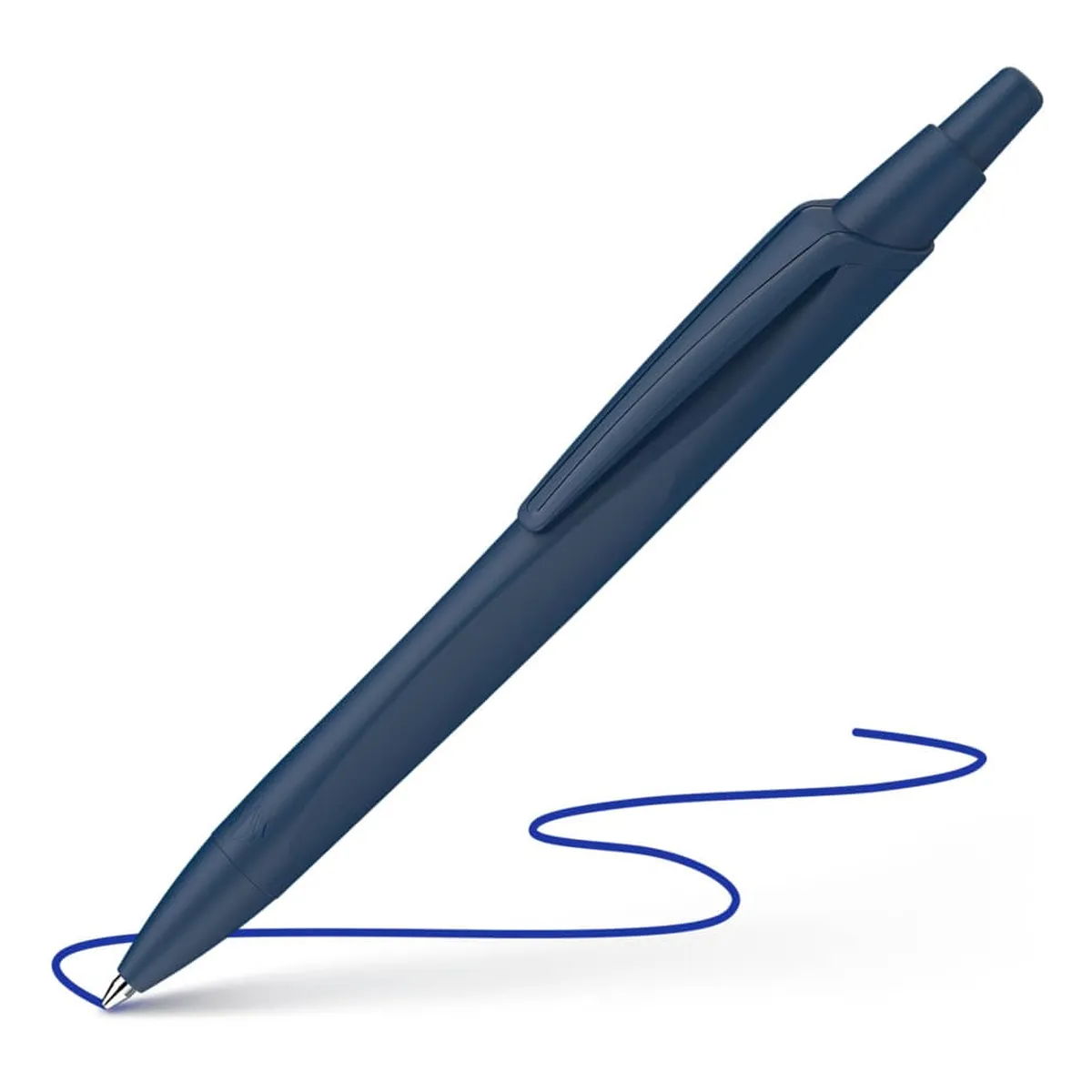Schneider Kugelschreiber Reco - M, tiefblau/blau (dokumentenecht)