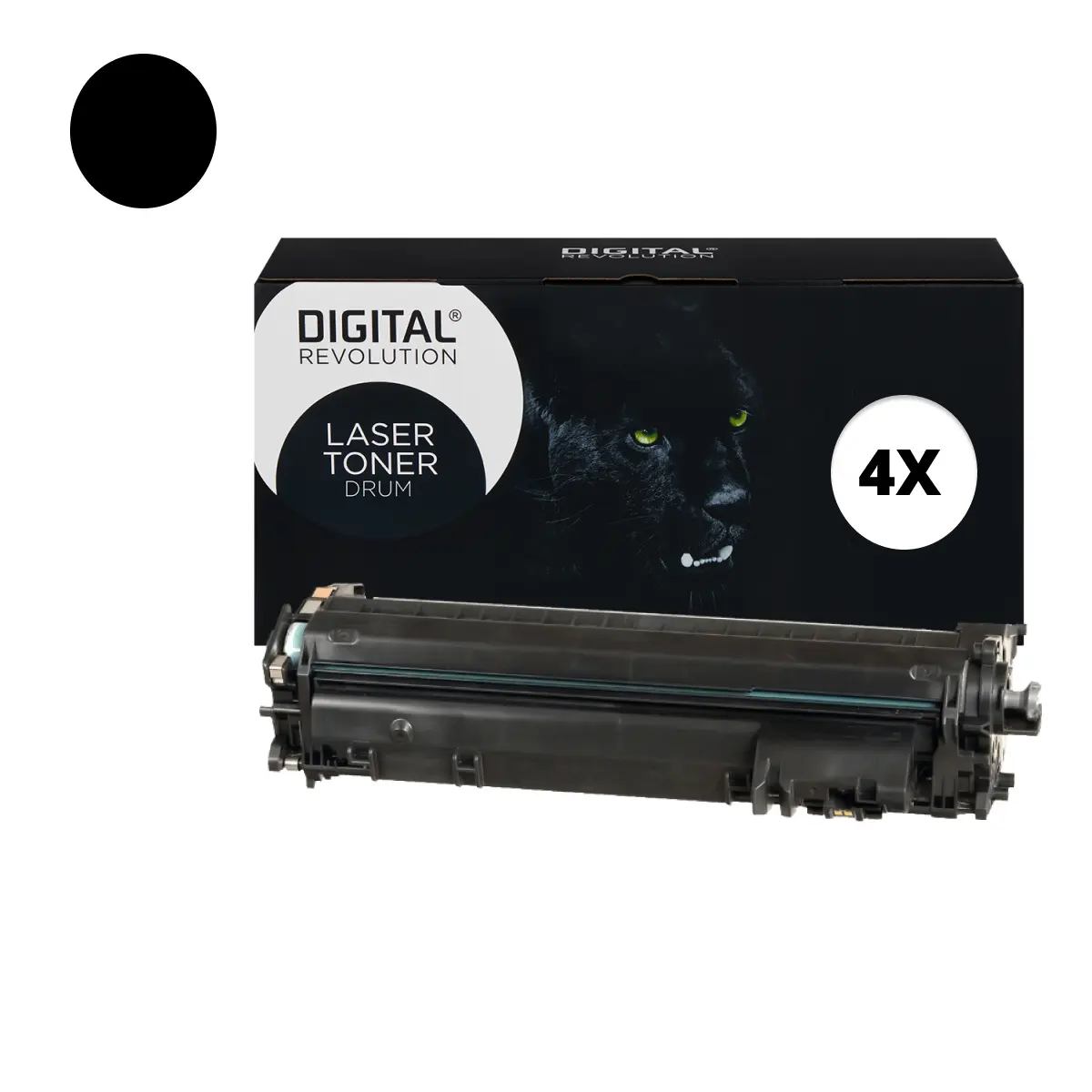 HP 05A - alternative Toner 4x 'schwarz' 2.300 Seiten - Digital Revolution HP 05A - alternative Toner 4x 'schwarz' 2.300 Seiten - Digital Revolution