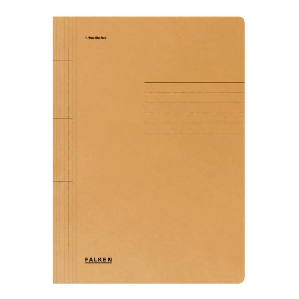 Falken Schnellhefter - A4, 250 Blatt, Manilakarton (RC), orange