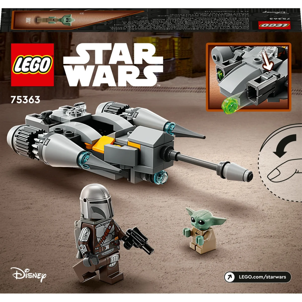 LEGO® Star Wars N-1 Starfighter des Mandalorianers - Microfighter 75363 LEGO® Star Wars N-1 Starfighter des Mandalorianers - Microfighter 75363