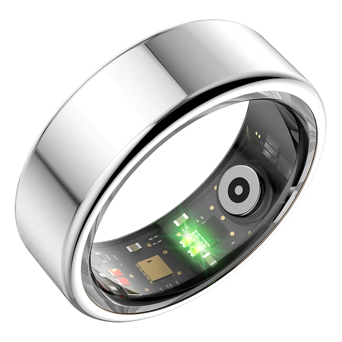 Fontastic Smart Ring “Fyri“ Fitness Gesundheitstracker silber | Größe 9