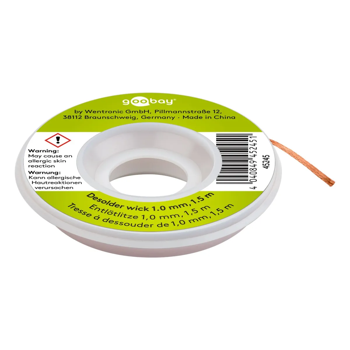 Fixpoint Entlötlitze 1,0 mm