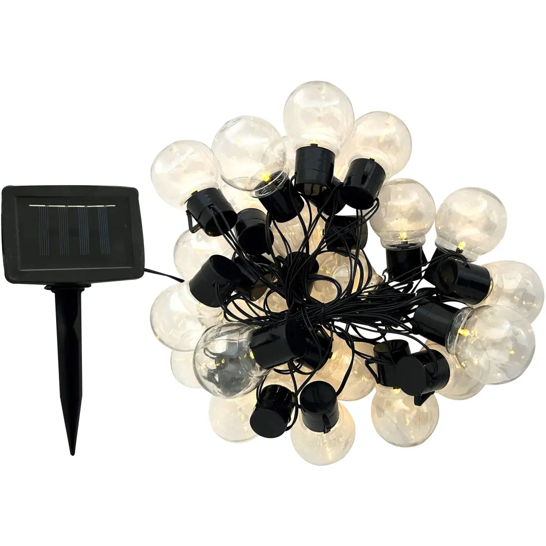 Solar LED Lichterkette Glühbirne